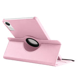 Xiaomi Redmi Pad SE Zore Dönebilen Standlı Kılıf Pembe