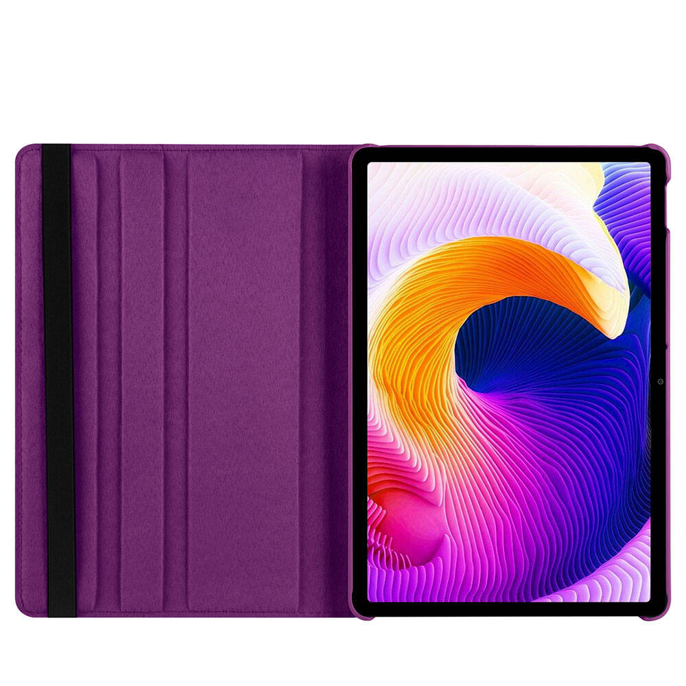Xiaomi Redmi Pad SE Zore Dönebilen Standlı Kılıf Siyah