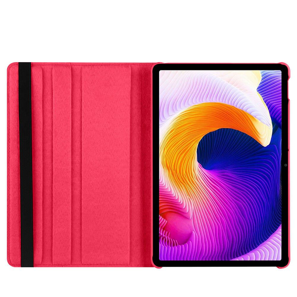 Xiaomi Redmi Pad SE Zore Dönebilen Standlı Kılıf Siyah