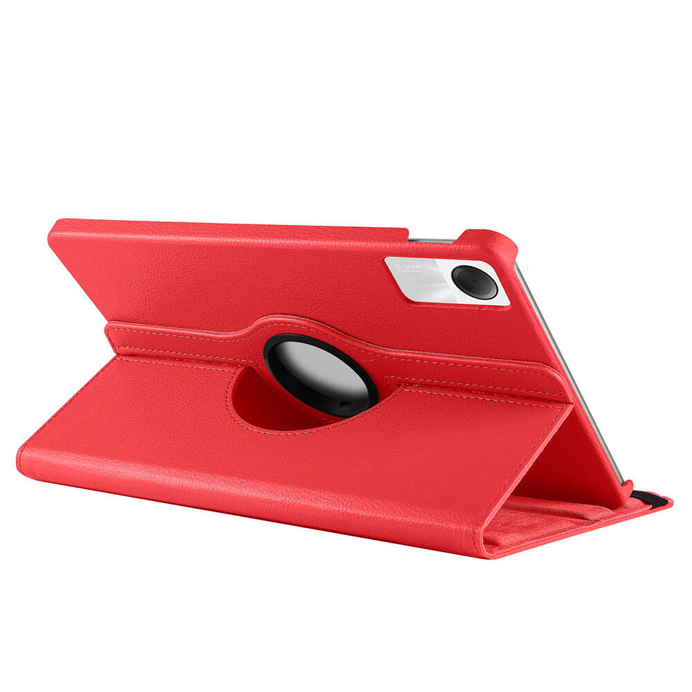 Xiaomi Redmi Pad SE Zore Dönebilen Standlı Kılıf Siyah