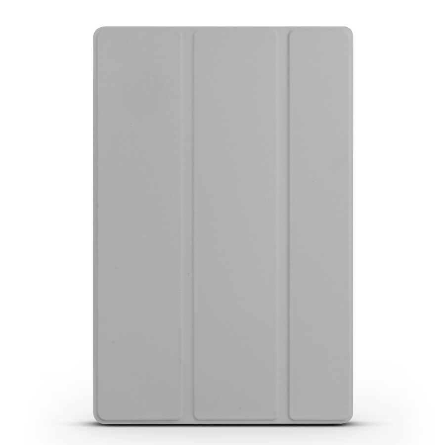 Xiaomi Redmi Pad Zore Smart Cover Standlı 1-1 Kılıf Gri