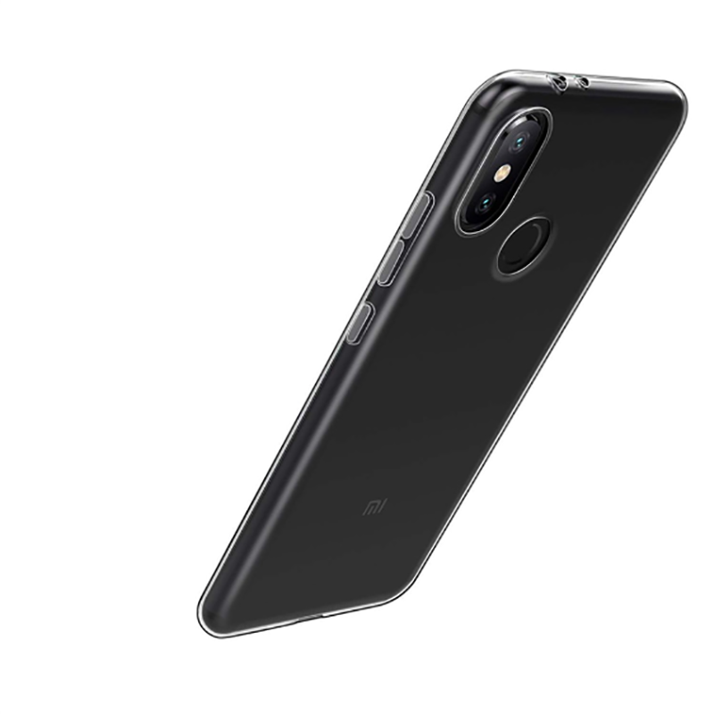 Xiaomi Redmi S2 Kılıf Zore Süper Silikon Kapak Renksiz