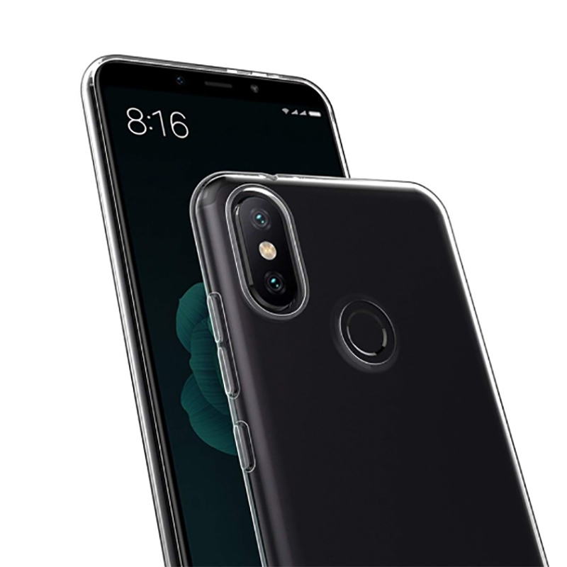 Xiaomi Redmi S2 Kılıf Zore Süper Silikon Kapak Renksiz