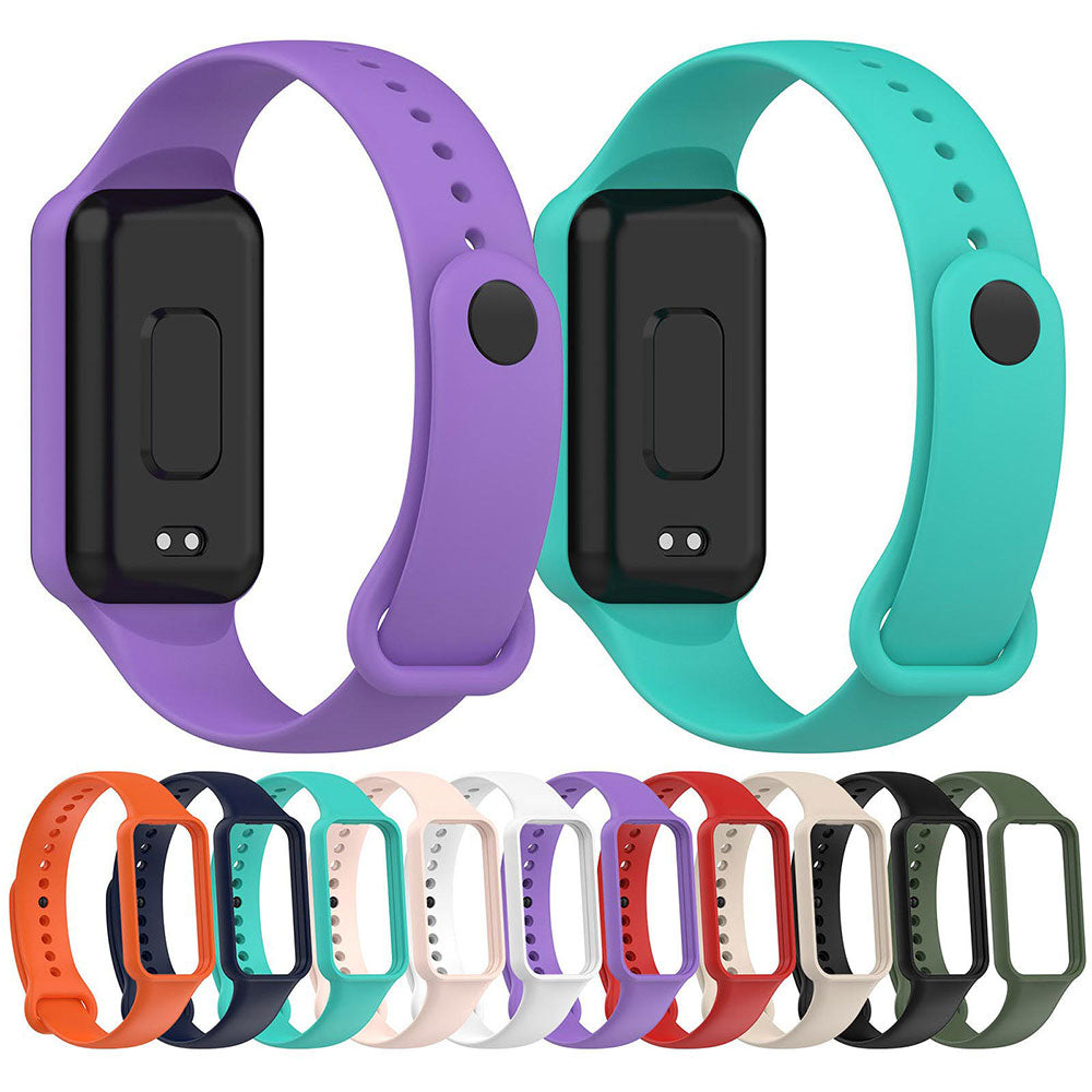 Xiaomi Redmi Smart Band 2 Zore KRD-87 Silikon Kordon Koyu Yeşil