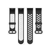 Xiaomi Redmi Watch 2 Lite KRD-02 Silikon Kordon Beyaz-Kırmızı