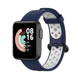 Xiaomi Redmi Watch 2 Lite KRD-02 Silikon Kordon Mavi-Beyaz