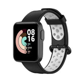 Xiaomi Redmi Watch 2 Lite KRD-02 Silikon Kordon Siyah-Beyaz