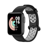 Xiaomi Redmi Watch 2 Lite KRD-02 Silikon Kordon Siyah-Gri