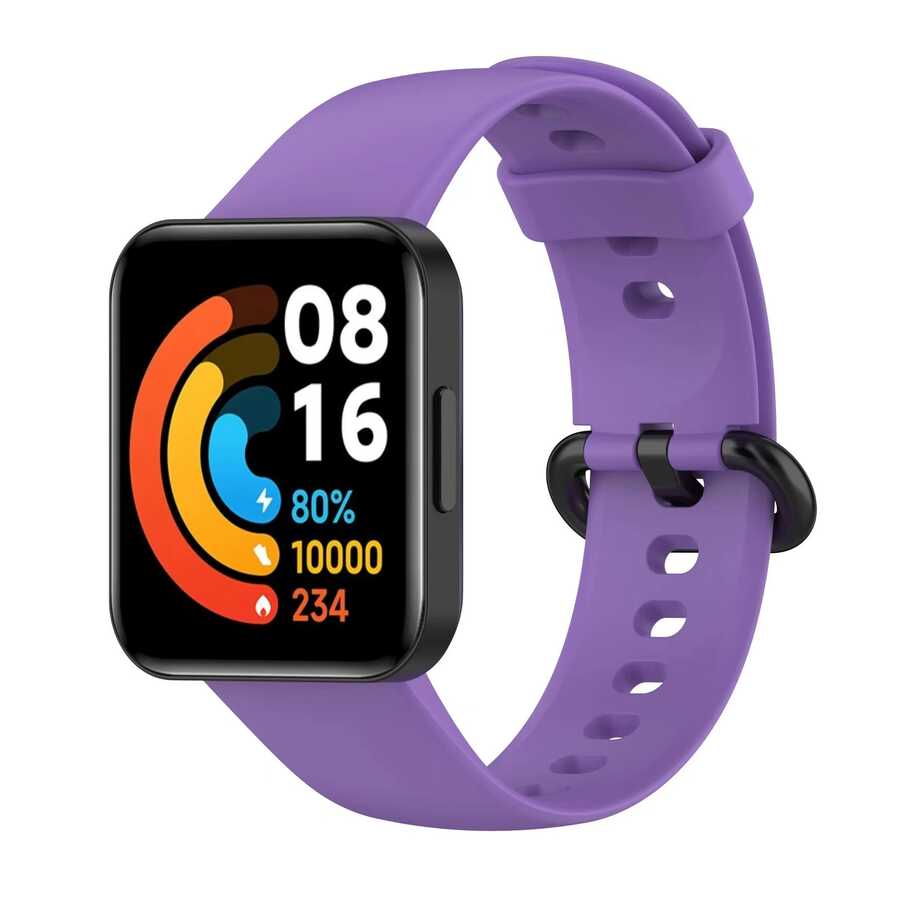 Xiaomi Redmi Watch 2 Lite Zore Klasik Kordon Lila