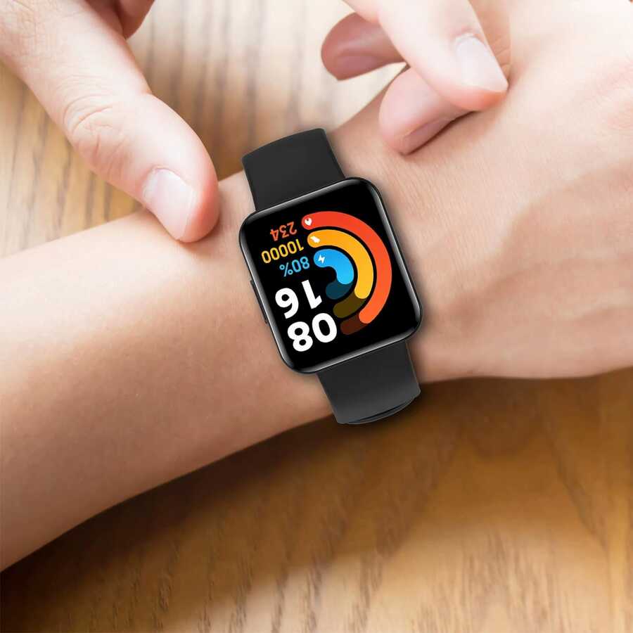 Xiaomi Redmi Watch 2 Lite Zore Klasik Kordon Kırmızı