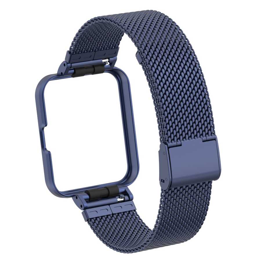 Xiaomi Redmi Watch 2 Lite Zore KRD-66 Metal Kordon Gümüş