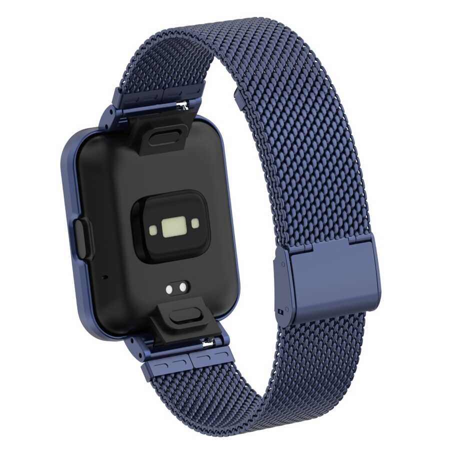 Xiaomi Redmi Watch 2 Lite Zore KRD-66 Metal Kordon Gümüş