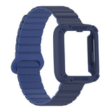 Xiaomi Redmi Watch 2 Silikon Kordon Zore KRD-105 Strap Kayış Mavi-Starlight
