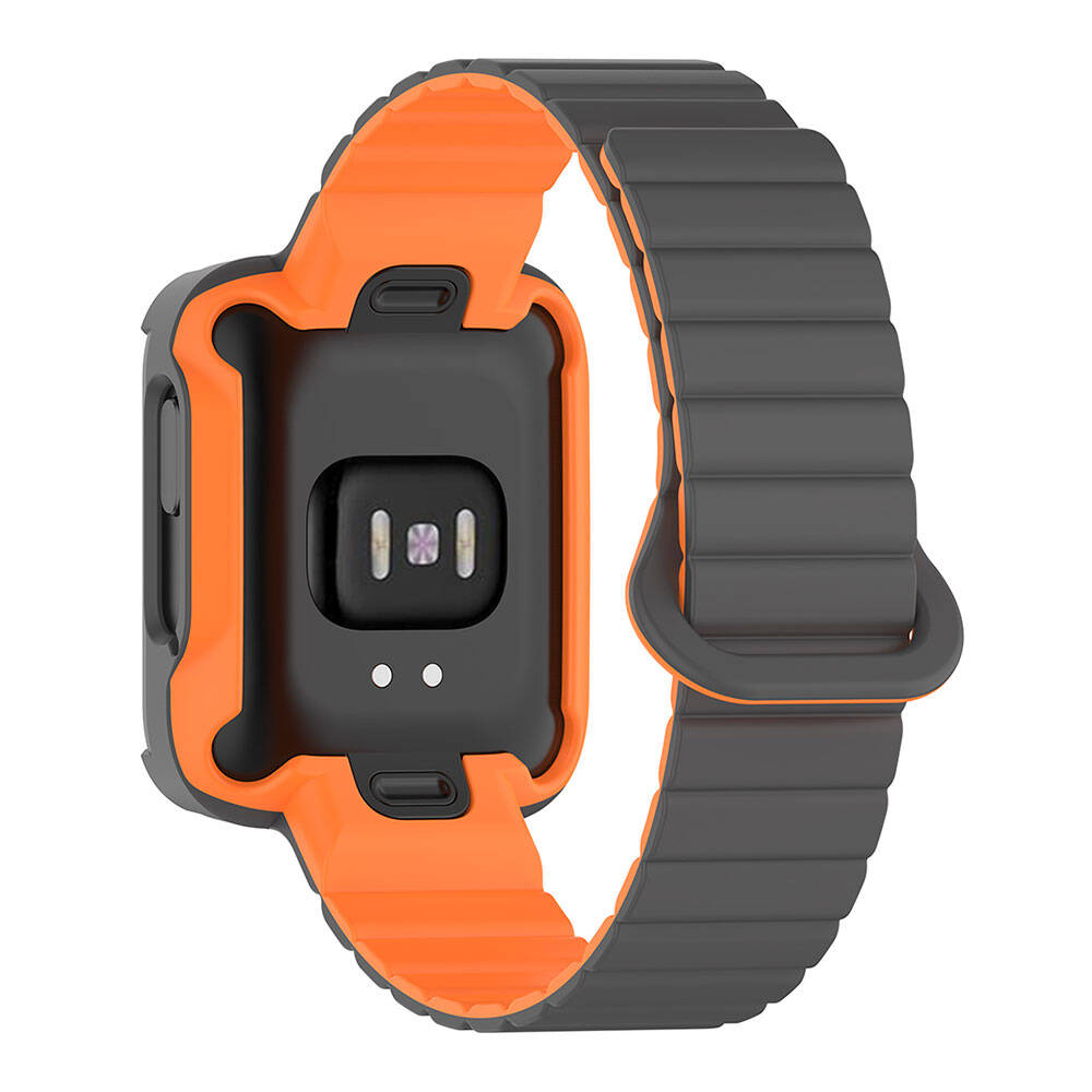 Xiaomi Redmi Watch 2 Silikon Kordon Zore KRD-105 Strap Kayış Mavi-Starlight