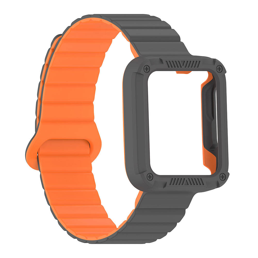 Xiaomi Redmi Watch 2 Silikon Kordon Zore KRD-105 Strap Kayış Mavi-Starlight