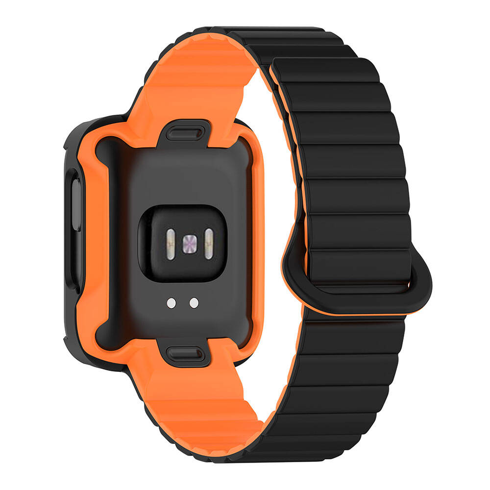 Xiaomi Redmi Watch 2 Silikon Kordon Zore KRD-105 Strap Kayış Mavi-Starlight