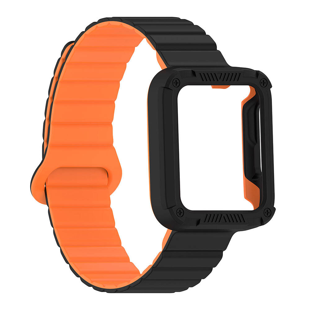 Xiaomi Redmi Watch 2 Silikon Kordon Zore KRD-105 Strap Kayış Mavi-Starlight