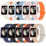 Xiaomi Redmi Watch 2 Silikon Kordon Zore KRD-105 Strap Kayış Mavi-Starlight