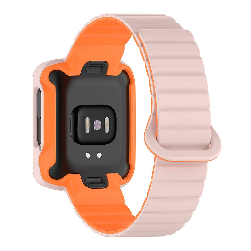 Xiaomi Redmi Watch 2 Silikon Kordon Zore KRD-105 Strap Kayış Mavi-Starlight