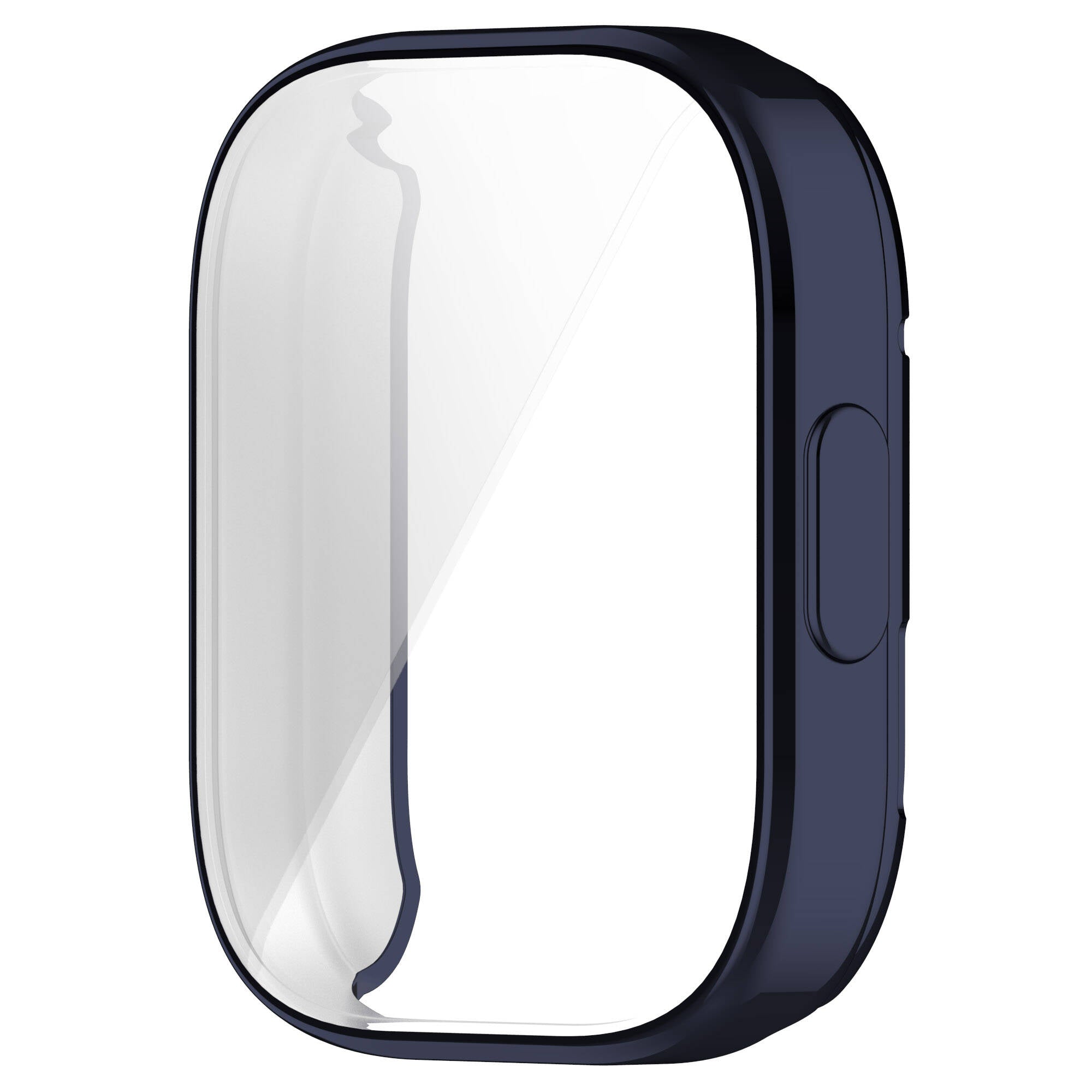 Xiaomi Redmi Watch 3 360 Derece Korumalı Kasa ve Ekran Koruyucu Zore Watch Gard 30 Lacivert