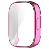 Xiaomi Redmi Watch 3 360 Derece Korumalı Kasa ve Ekran Koruyucu Zore Watch Gard 30 Pembe