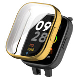 Xiaomi Redmi Watch 3 360 Derece Korumalı Kasa ve Ekran Koruyucu Zore Watch Gard 30 Rose Gold
