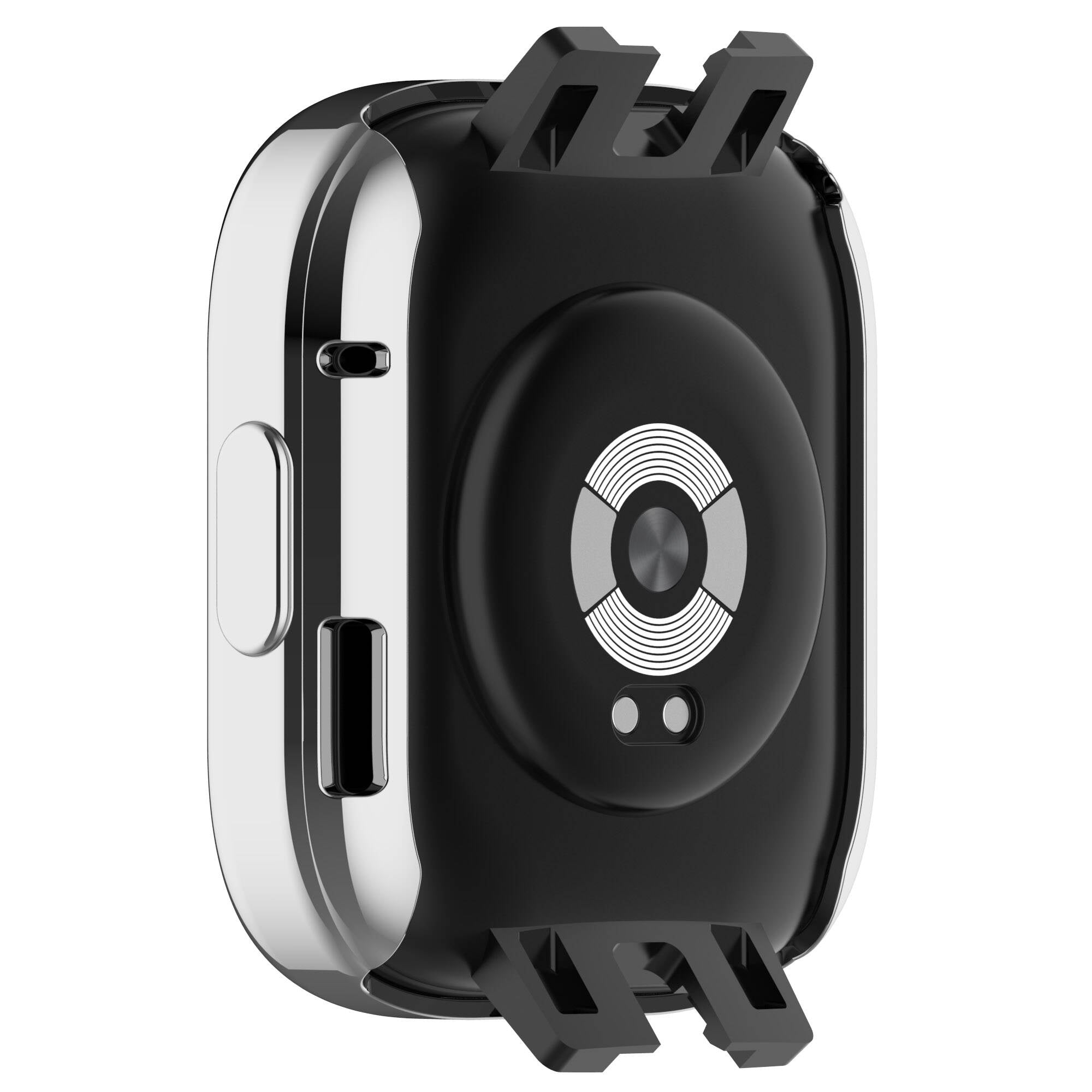 Xiaomi Redmi Watch 3 360 Derece Korumalı Kasa ve Ekran Koruyucu Zore Watch Gard 30 Gümüş