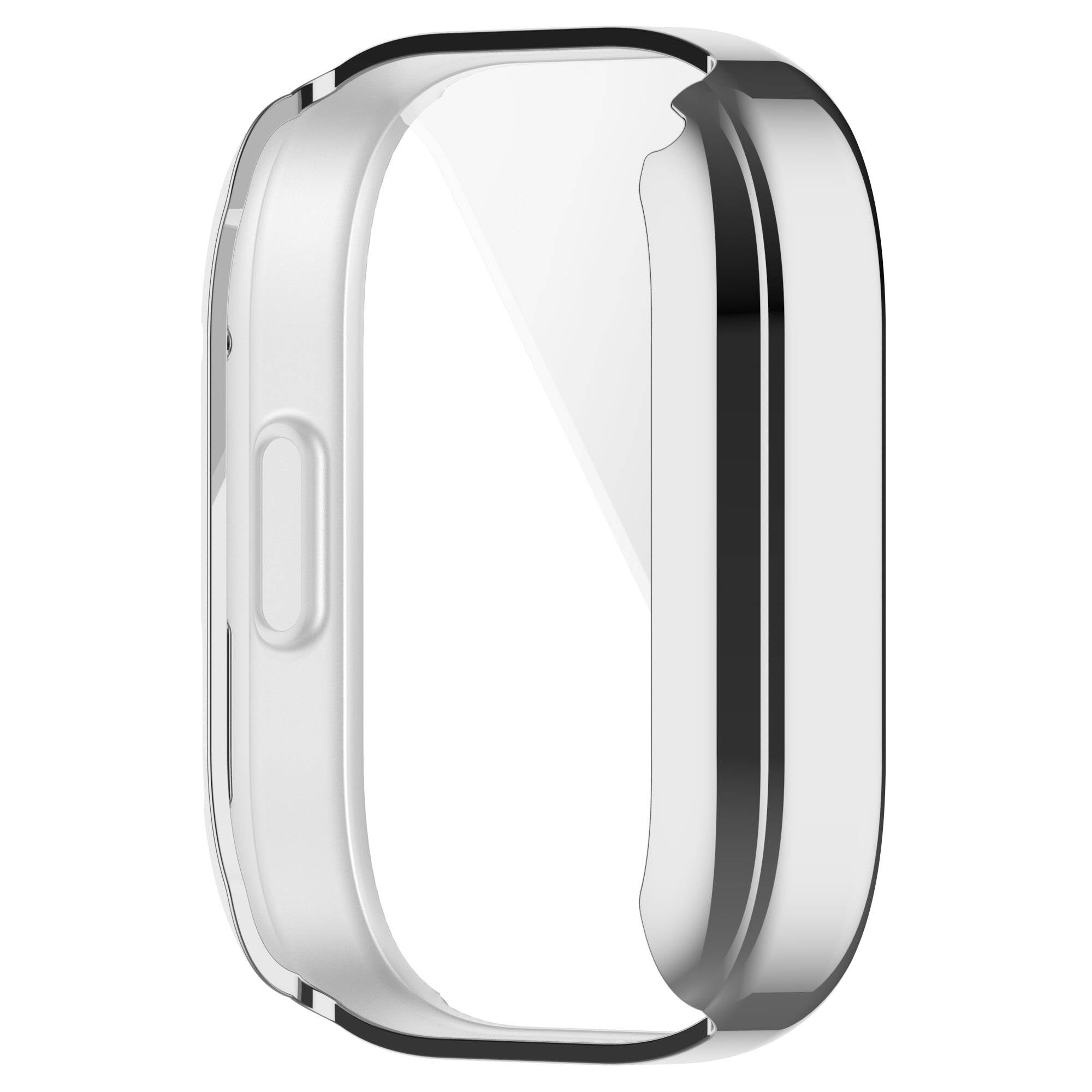 Xiaomi Redmi Watch 3 360 Derece Korumalı Kasa ve Ekran Koruyucu Zore Watch Gard 30 Pembe