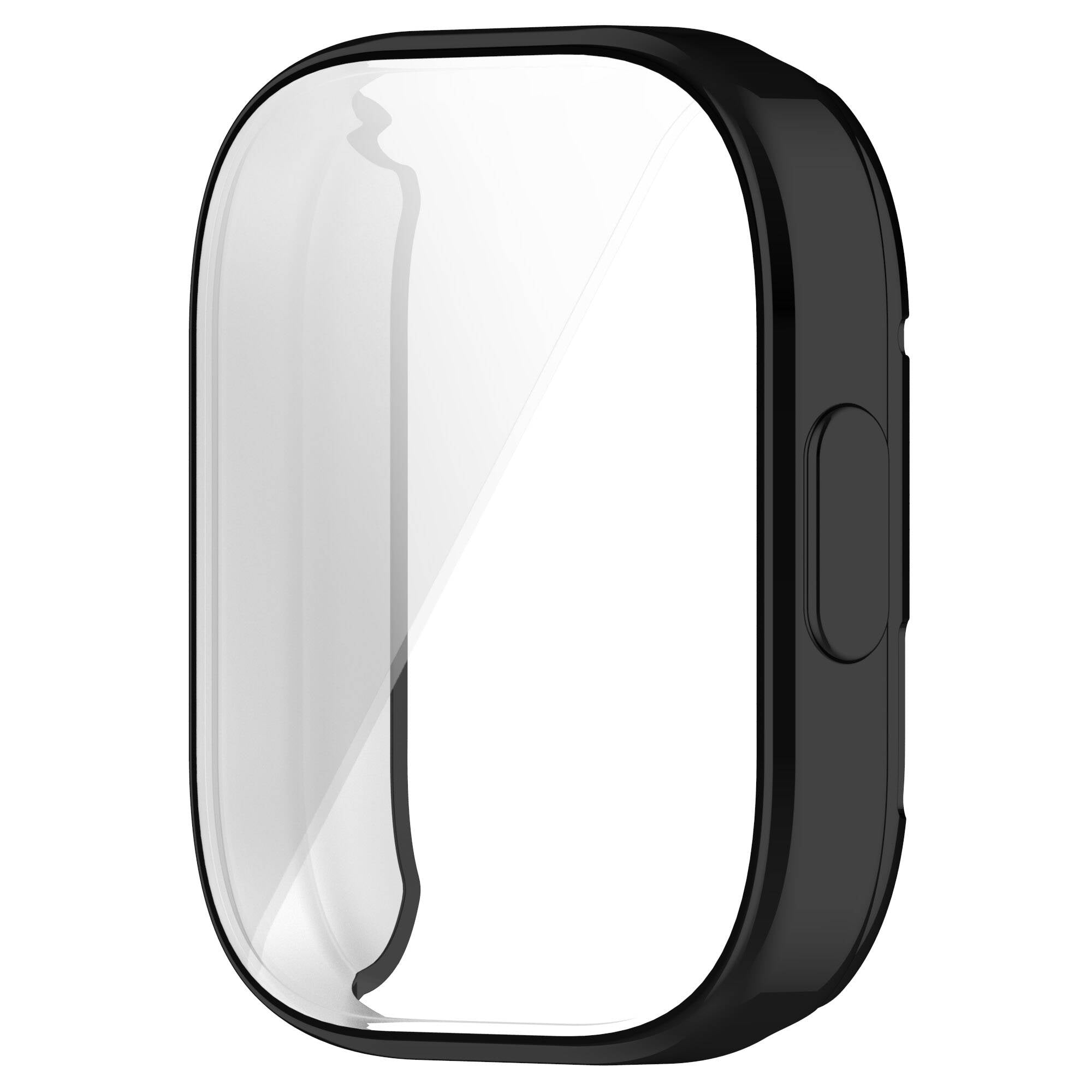 Xiaomi Redmi Watch 3 360 Derece Korumalı Kasa ve Ekran Koruyucu Zore Watch Gard 30 Rose Gold