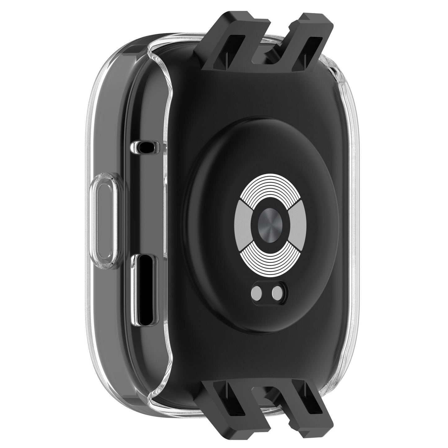 Xiaomi Redmi Watch 3 360 Derece Korumalı Kasa ve Ekran Koruyucu Zore Watch Gard 30 Siyah