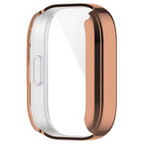 Xiaomi Redmi Watch 3 360 Derece Korumalı Kasa ve Ekran Koruyucu Zore Watch Gard 30 Rose Gold