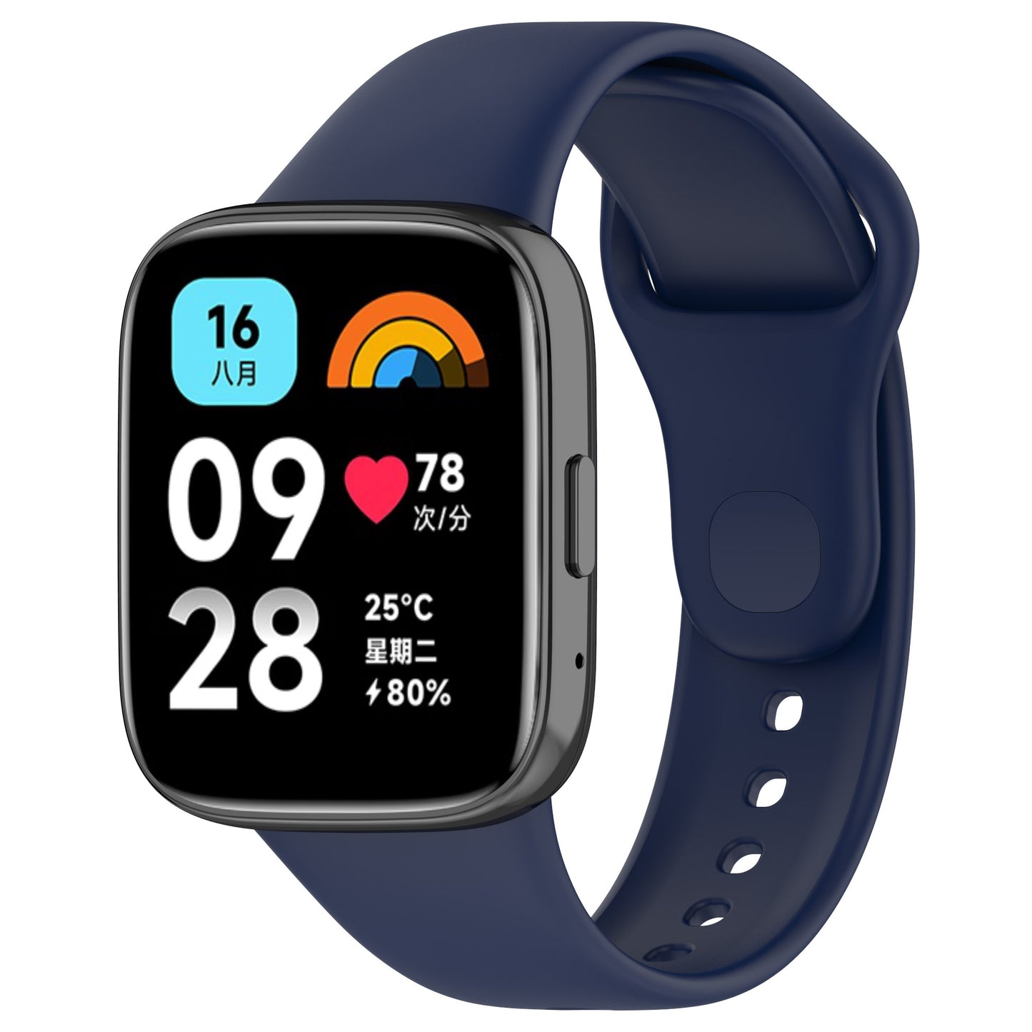 Xiaomi Redmi Watch 3 Active Zore Klasik Kordon Turuncu