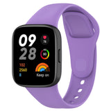 Xiaomi Redmi Watch 3 Zore KRD-81 Silikon Kordon Lila