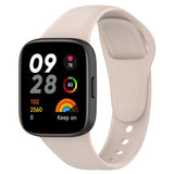 Xiaomi Redmi Watch 3 Zore KRD-81 Silikon Kordon Krem