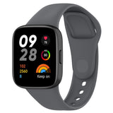 Xiaomi Redmi Watch 3 Zore KRD-81 Silikon Kordon Koyu Gri