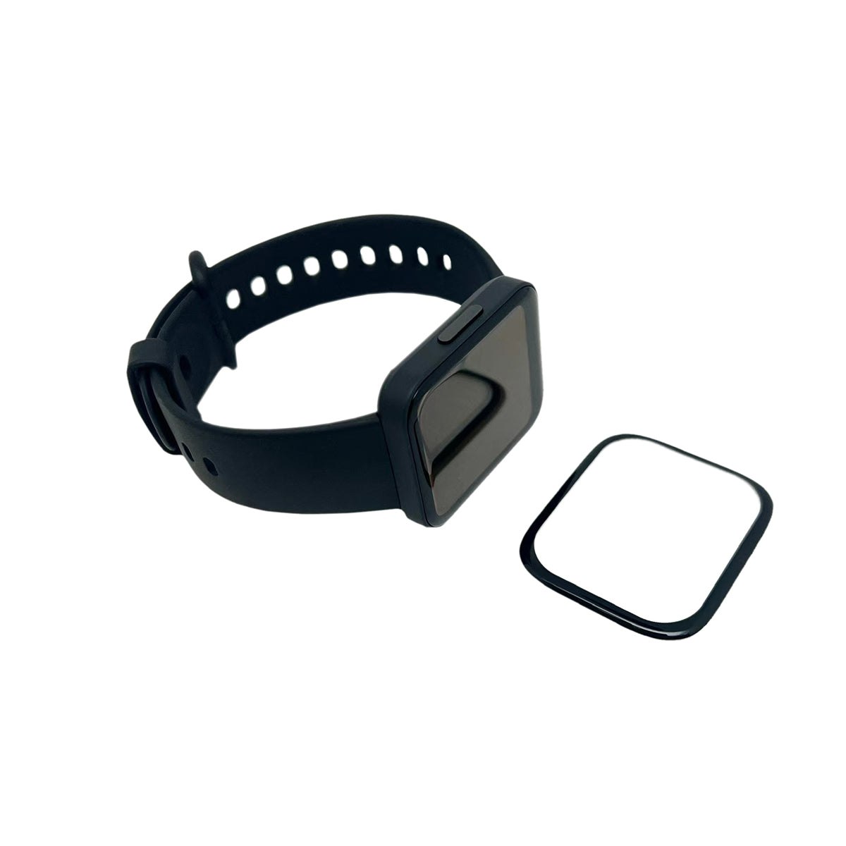 Xiaomi Redmi Watch 3 Zore PMMA Pet Saat Ekran Koruyucu Siyah