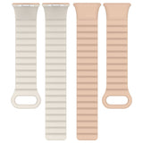 Xiaomi Redmi Watch 4 Silikon Kordon Zore KRD-105 Strap Kayış Pembe-Turuncu