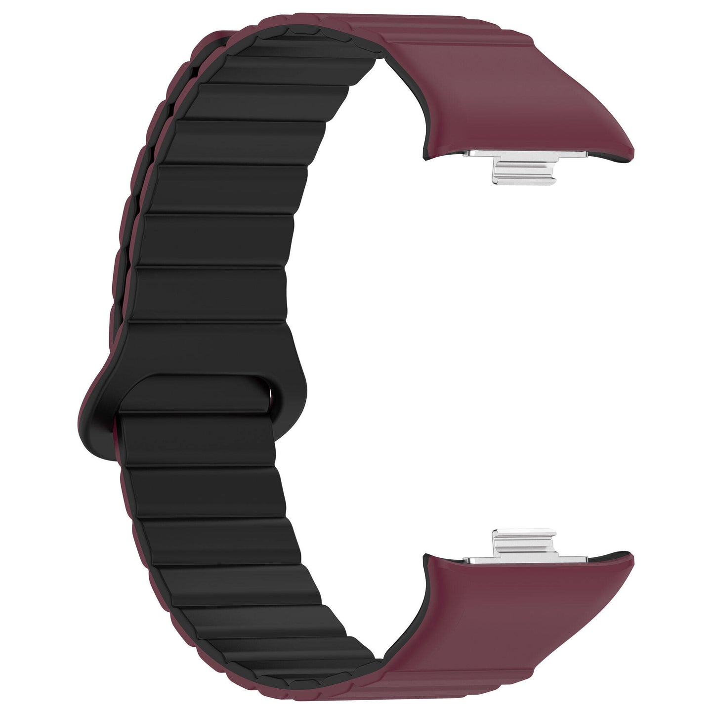 Xiaomi Redmi Watch 4 Silikon Kordon Zore KRD-105 Strap Kayış Pembe-Turuncu