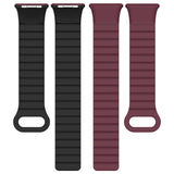 Xiaomi Redmi Watch 4 Silikon Kordon Zore KRD-105 Strap Kayış Pembe-Turuncu