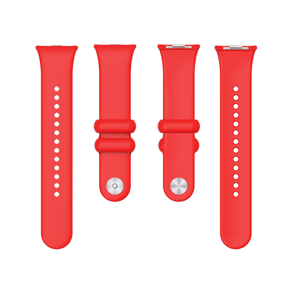 Xiaomi Redmi Watch 4 Zore KRD-109 Silikon Kordon Beyaz