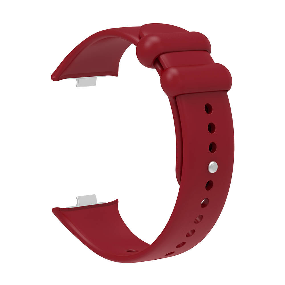 Xiaomi Redmi Watch 4 Zore KRD-109 Silikon Kordon Lila