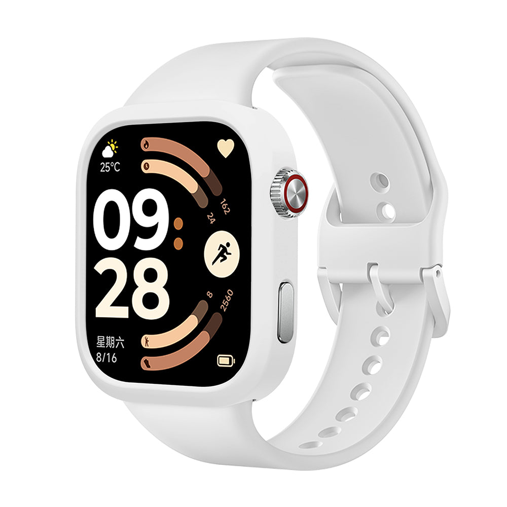 Xiaomi Redmi Watch 6 Yumuşak TPU Silikon Kasa Koruyucu Zore Watch Gard 41 Siyah