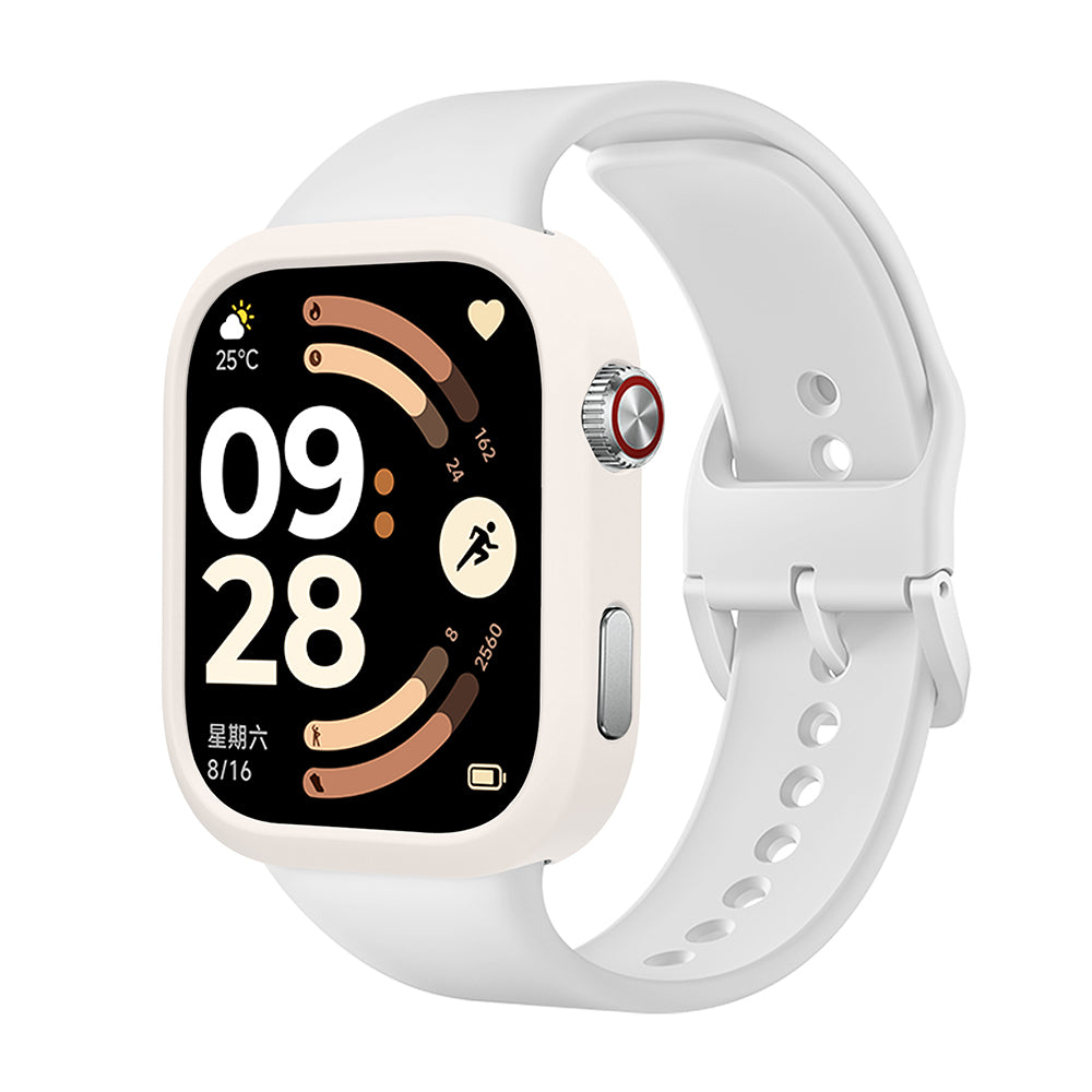 Xiaomi Redmi Watch 6 Yumuşak TPU Silikon Kasa Koruyucu Zore Watch Gard 41 Siyah