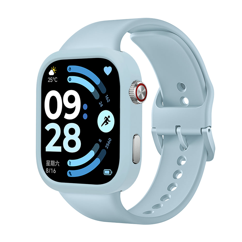 Xiaomi Redmi Watch 6 Yumuşak TPU Silikon Kasa Koruyucu Zore Watch Gard 41 Siyah