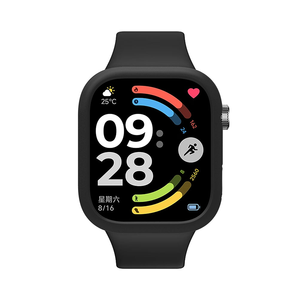 Xiaomi Redmi Watch 6 Yumuşak TPU Silikon Kasa Koruyucu Zore Watch Gard 41 Siyah