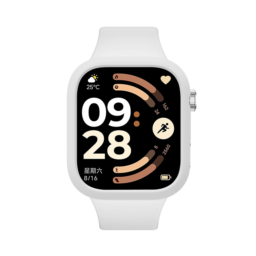 Xiaomi Redmi Watch 6 Yumuşak TPU Silikon Kasa Koruyucu Zore Watch Gard 41 Siyah