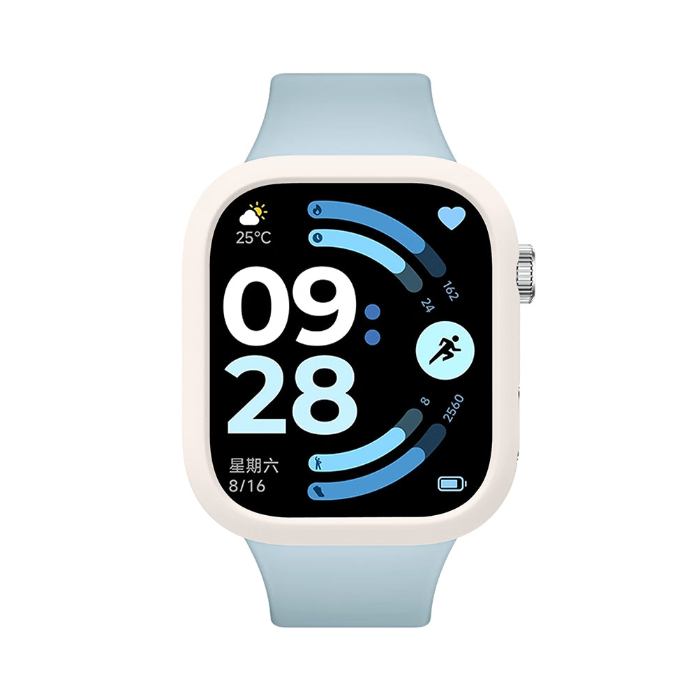 Xiaomi Redmi Watch 6 Yumuşak TPU Silikon Kasa Koruyucu Zore Watch Gard 41 Siyah