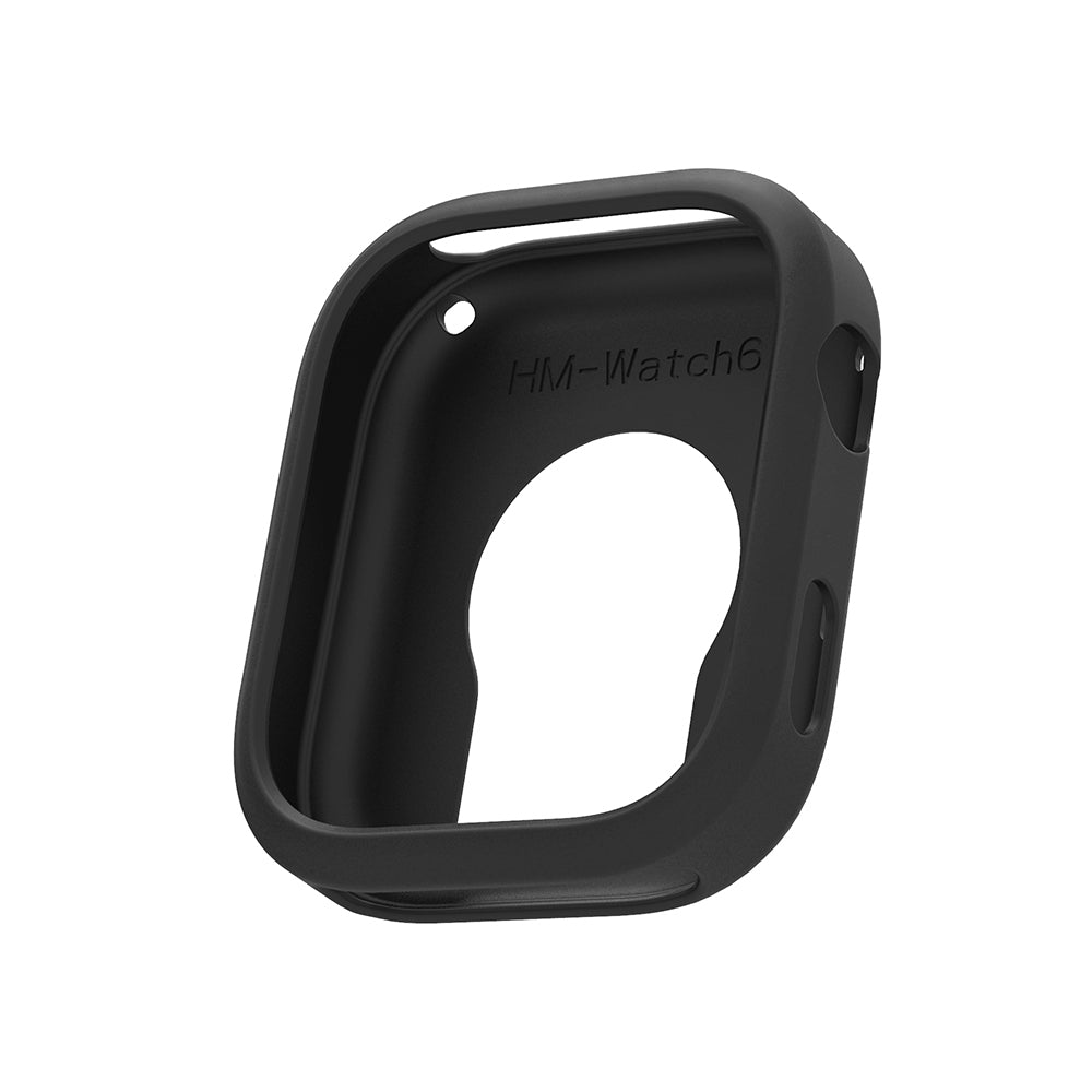 Xiaomi Redmi Watch 6 Yumuşak TPU Silikon Kasa Koruyucu Zore Watch Gard 41 Açık Mavi