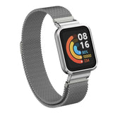 Xiaomi Redmi Watch (Mi Watch Lite) Zore KRD-58 Metal Kordon Pembe