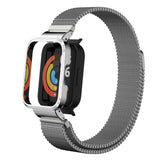 Xiaomi Redmi Watch (Mi Watch Lite) Zore KRD-58 Metal Kordon Pembe